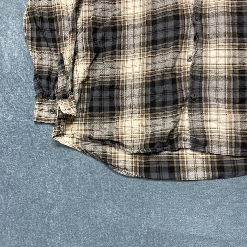 Wolverine Flannel Shirt Mens 2XL Multi Plaid Cotton Casual Button Up Outdoor - Picture 3 of 13